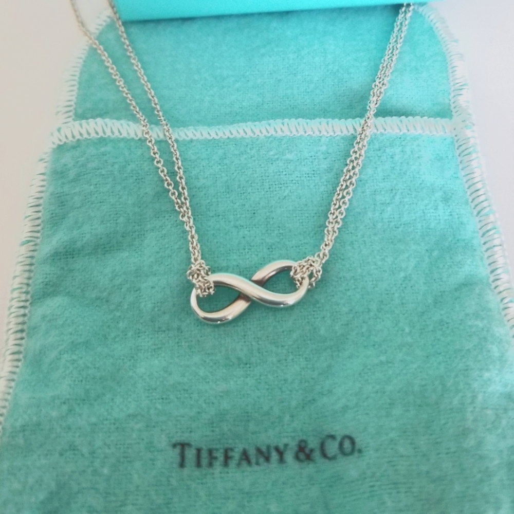 COPY - Tiffany & Co. Sterling Silver Infinity Necklace